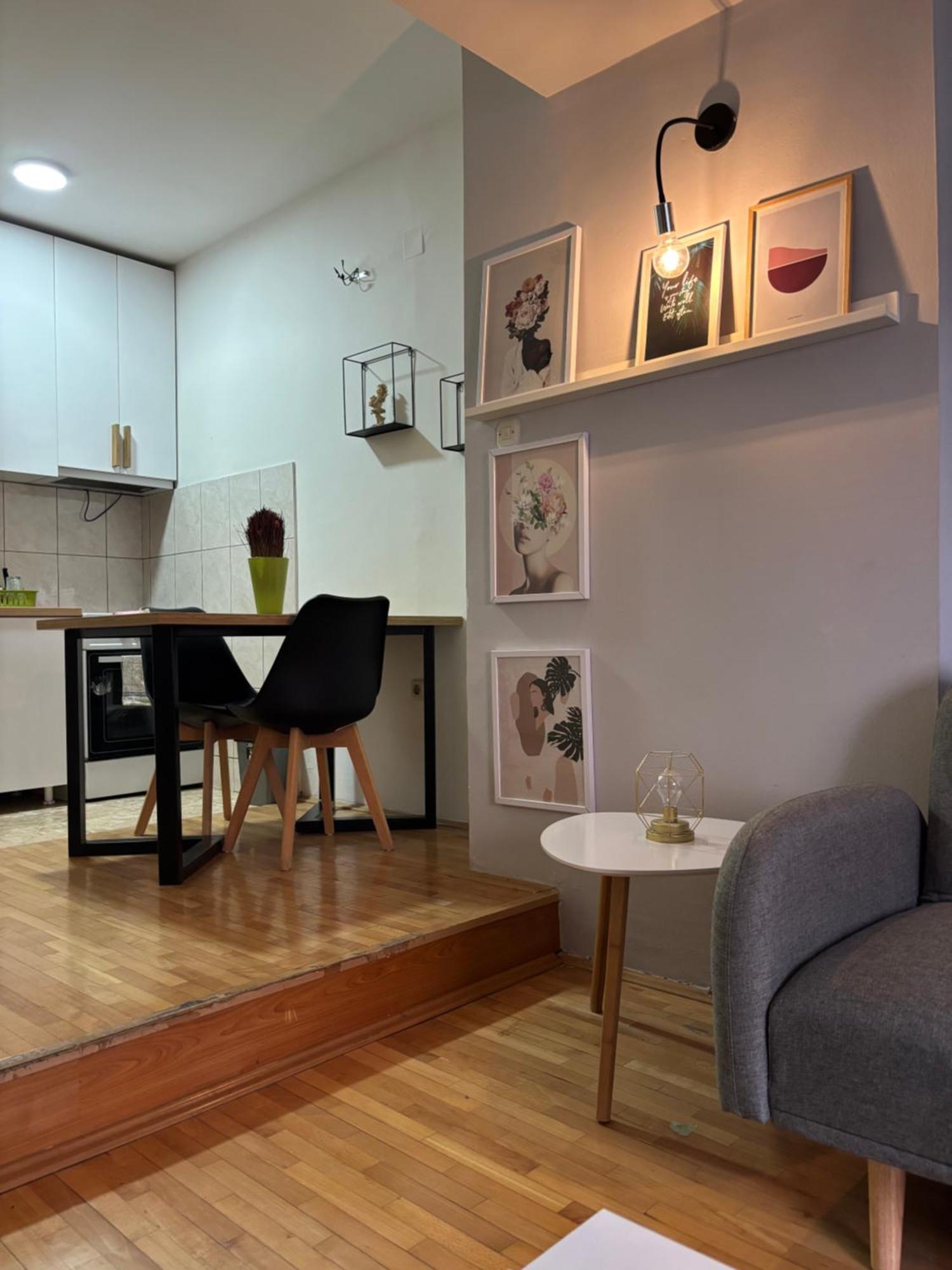 Mia'S Duplex Apartment Skopje Bagian luar foto